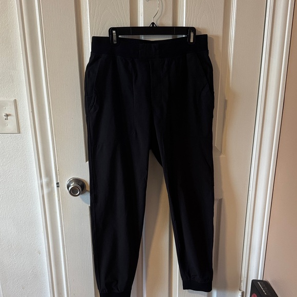 Lululemon Men's Soft Jersey Black Joggers - Picture 1 of 5